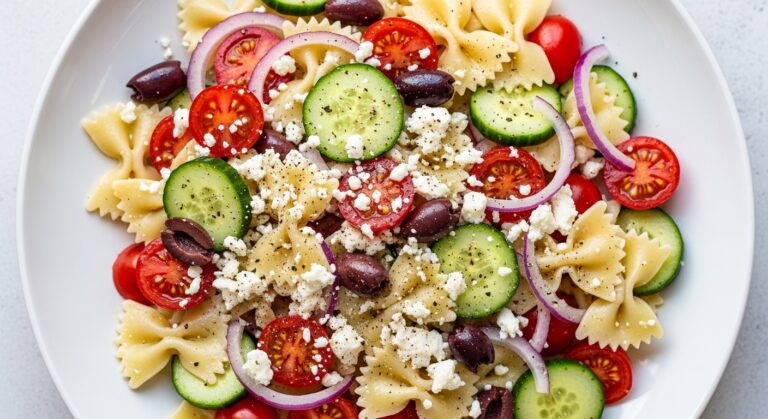 The Ultimate Greek Lemon Pasta Salad: Your New Summer Staple