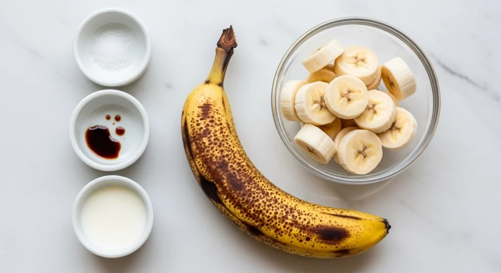 healthy banana nice cream