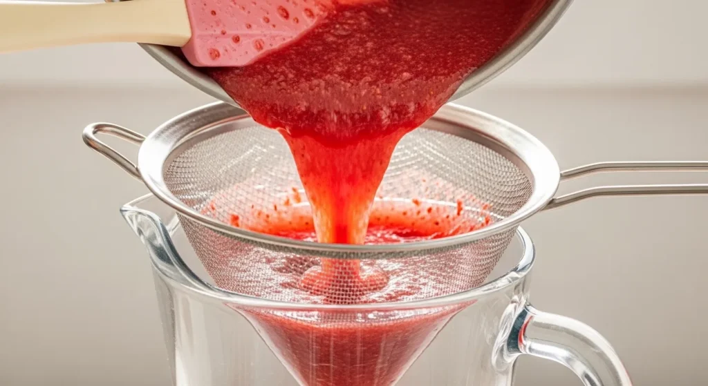 Homemade strawberry lemonade 2