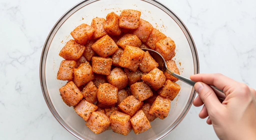 Low carb cheesy garlic chicken wraps