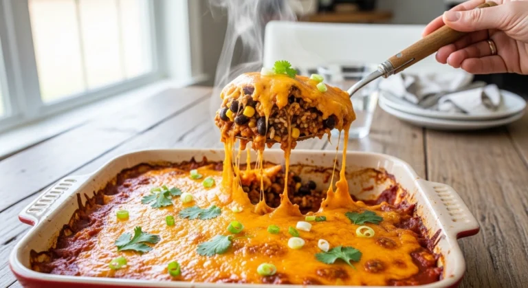 The Ultimate Beef Enchilada Casserole Recipe