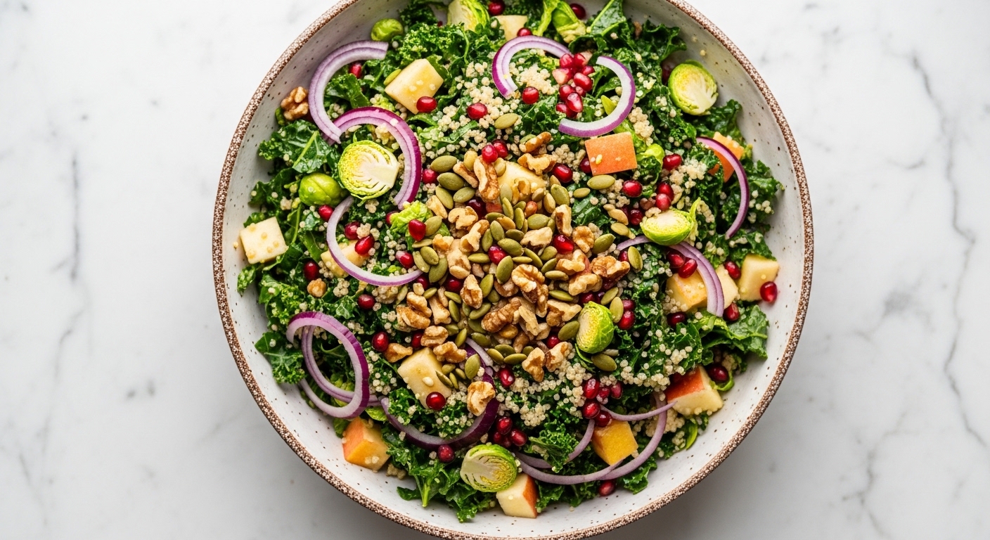 Chopped Kale Salad with Quinoa