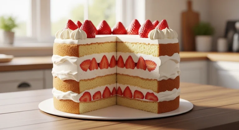 strawberry shortcake cake 4